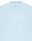 T-shirt per bambino Fendi Kids con logo - Ninna Nanna