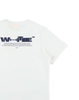T-shirt per bambino Off White Kids con stampa - Ninna Nanna
