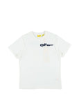 T-shirt per bambino Off White Kids con stampa - Ninna Nanna