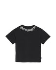 T-shirt per bambino Palm Angels Kids con logo - Ninna Nanna