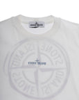T-shirt per bambino Stone Island Junior con logo - Ninna Nanna