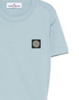 T-shirt per bambino Stone Island Junior con logo - Ninna Nanna