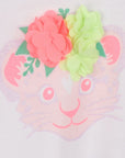 T-shirt per neonata Billieblush con fiori - Ninna Nanna