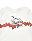 T-shirt per neonata Monnalisa con stampa - Ninna Nanna