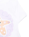 T-shirt per neonata Stella McCartney Kids con stampa - Ninna Nanna