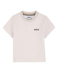 T-shirt per neonato Boss Kids con logo - Ninna Nanna