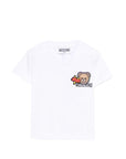 T-shirt per neonato Moschino Kids con teddy - Ninna Nanna
