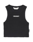 Top per bambina Palm Angels Kids a coste - Ninna Nanna