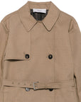 Trench per bambina Fendi Kids doppiopetto - Ninna Nanna