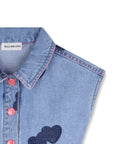 Tuta per bambina Billieblush di jeans - Ninna Nanna