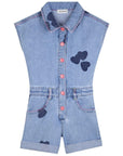 Tuta per bambina Billieblush di jeans - Ninna Nanna