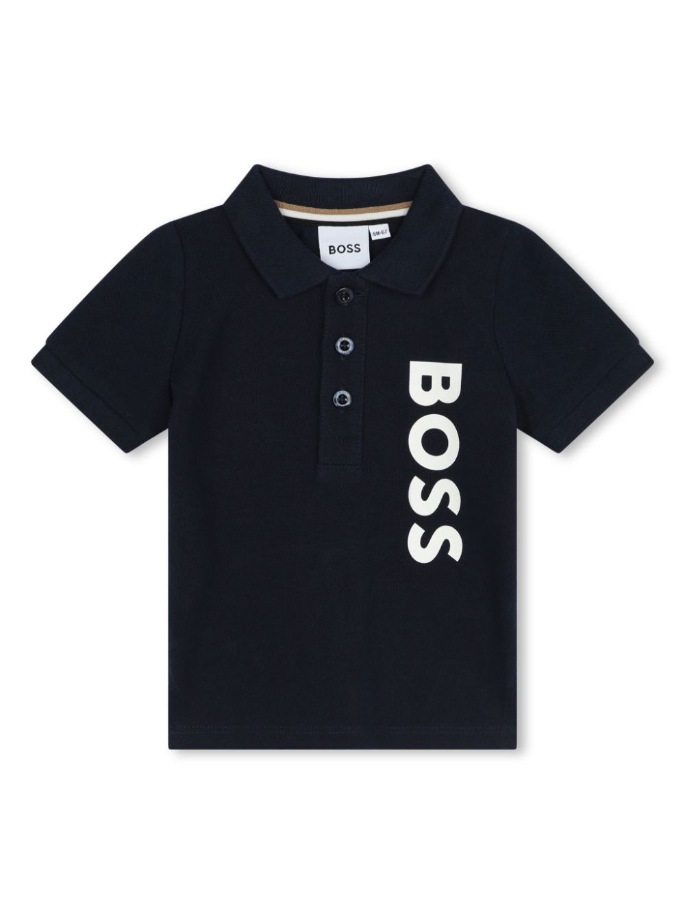 Boss Kids polo con stampa