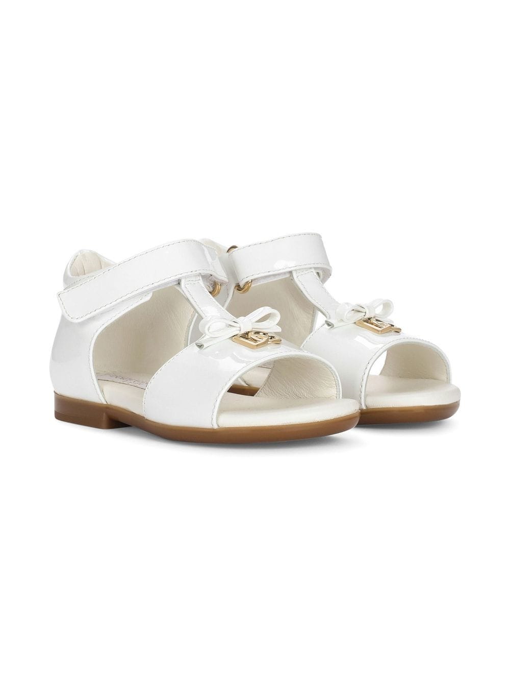 Dolce &amp; Gabbana Kids sandali in pelle