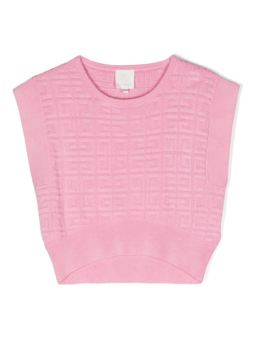 Givenchy Kids pullover smanicato