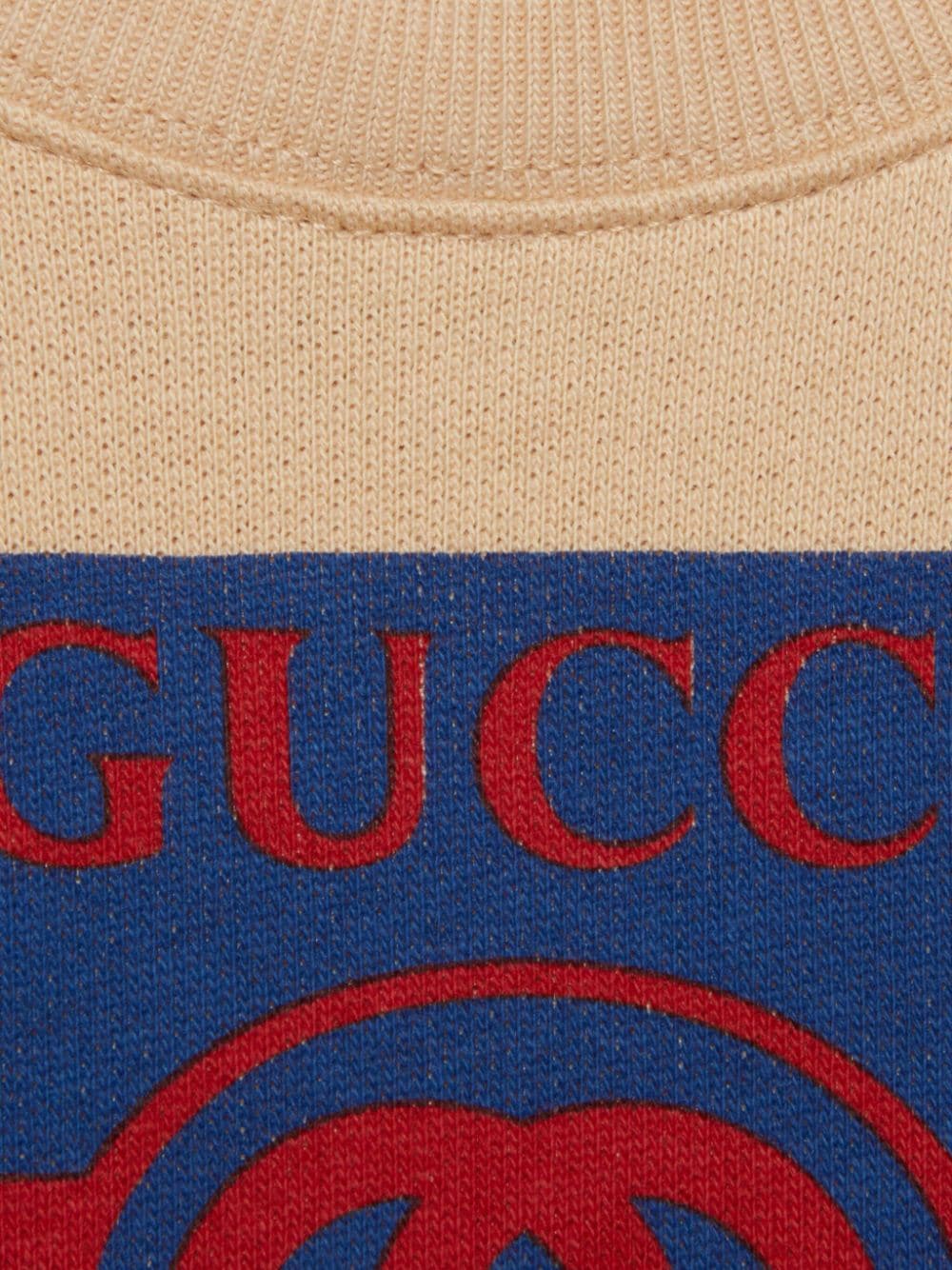 Gucci Kids felpa con stampa