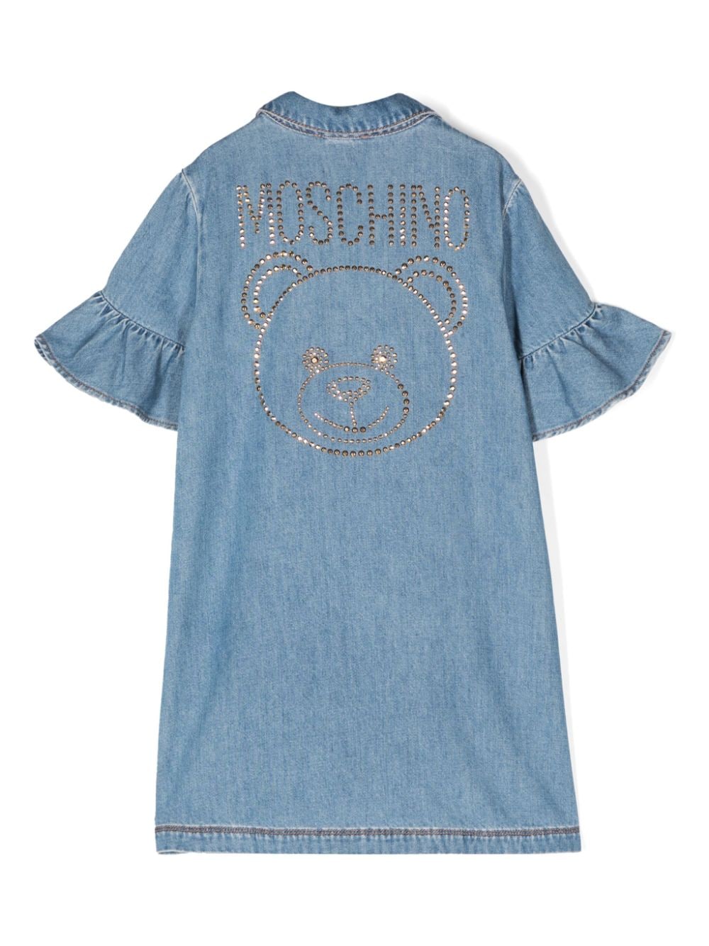 Moschino Kids abito in jeans
