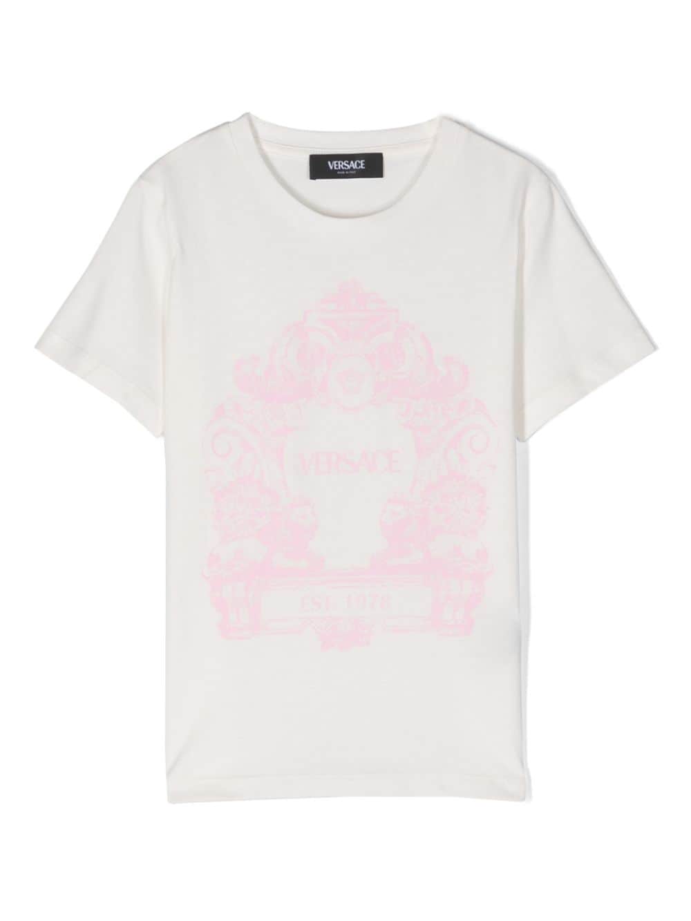 Versace Kids t-shirt con stampa