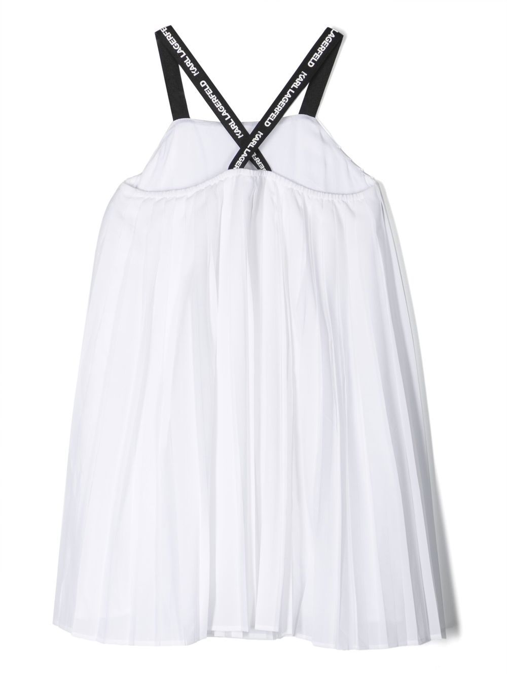 Abito per bambina Karl Lagerfeld Kids plissettato Z12246 10P KARL LAGERFELD KIDS 