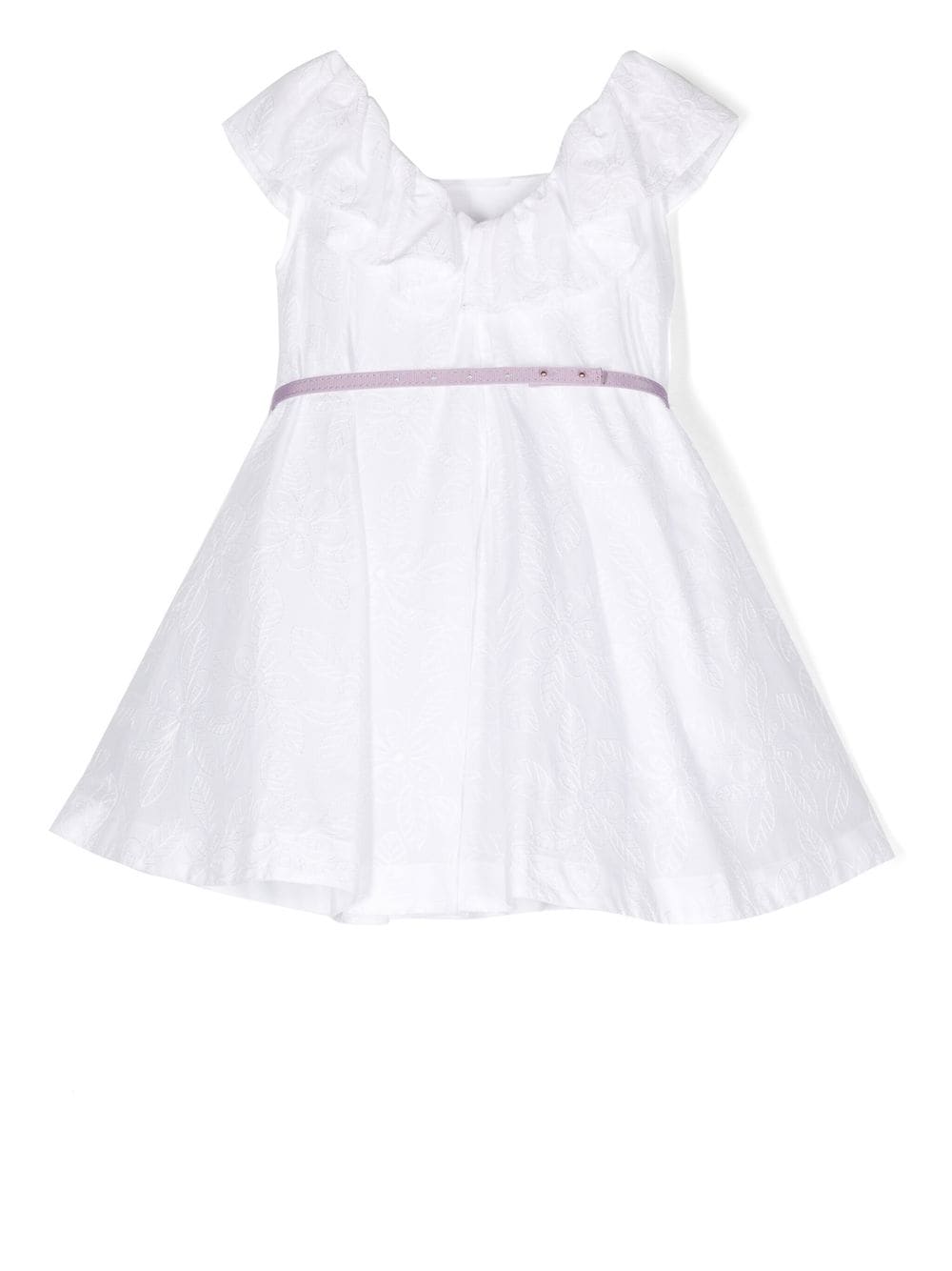 Abito per bambina Monnalisa con ruches 11A9151940 0099 MONNALISA 