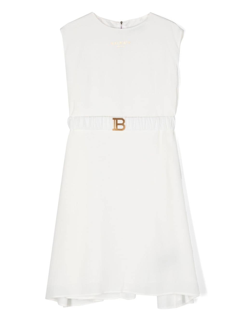 Balmain Kids dress with logo