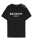 Tricou Balmain pentru copii cu logo