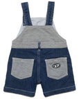 Diesel Kids denim overalls