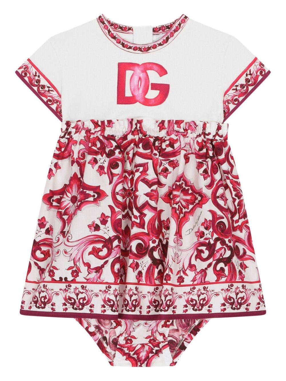 Dolce &amp; Gabbana Kids abito maioliche