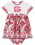 Dolce & Gabbana Kids majolica dress