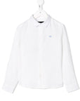 Emporio Armani Kids linen shirt