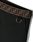 Fendi Kids gabardine trousers