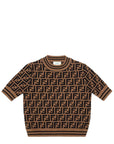 Fendi Kids top in maglia