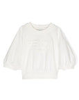 Fendi Kids felpa crop