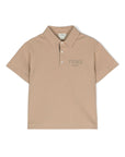 Fendi Kids polo with embroidery