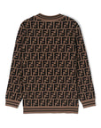 Fendi Kids maglioncino monogramma