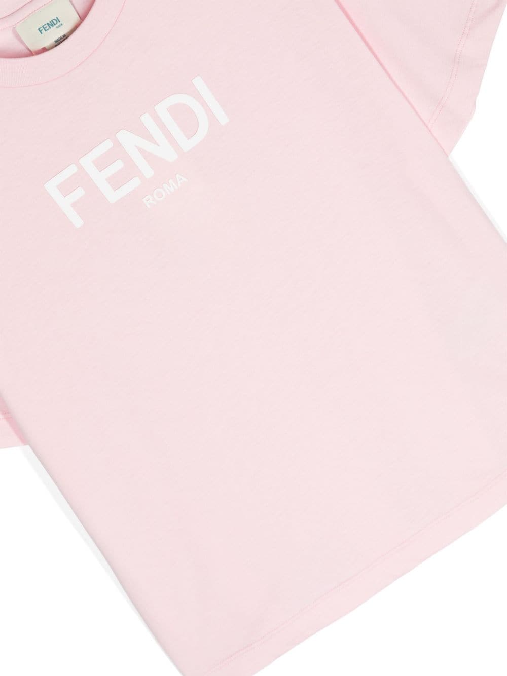 Fendi Kids t-shirt con logo