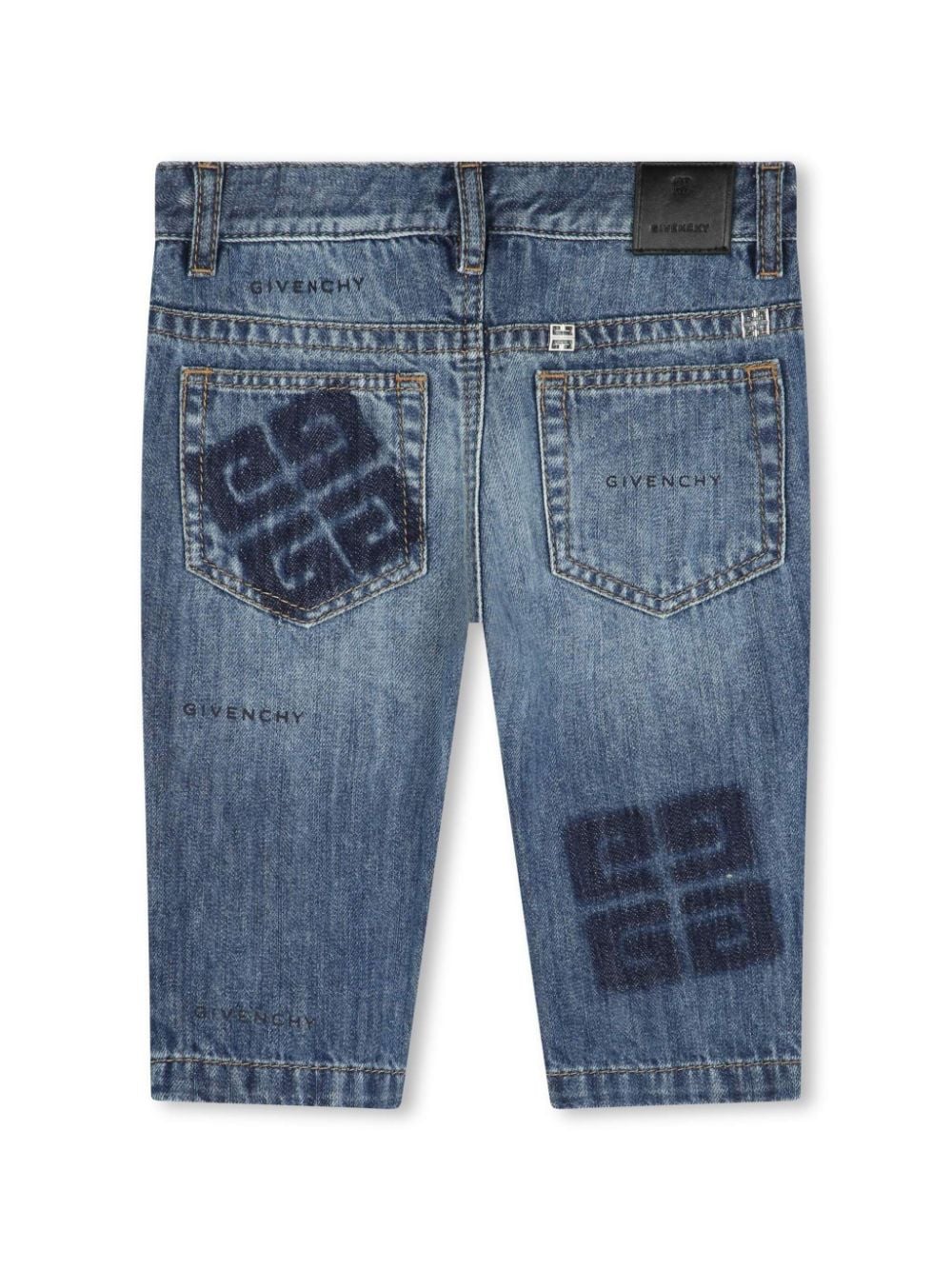 Givenchy Kids jeans con 4G