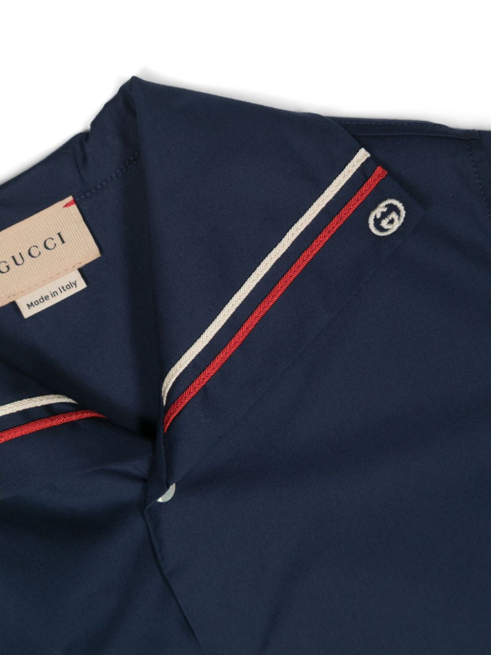 Gucci Kids camicia a maniche corte