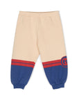 Gucci Kids pantaloni in felpa