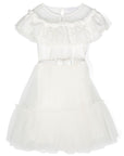 Monnalisa dress with ruffles