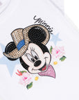 Monnalisa t-shirt with Minnie