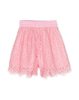 Monnalisa shorts in pizzo