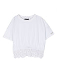 Monnalisa lace t-shirt