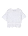 Monnalisa lace t-shirt