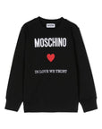 Moschino Kids felpa con logo