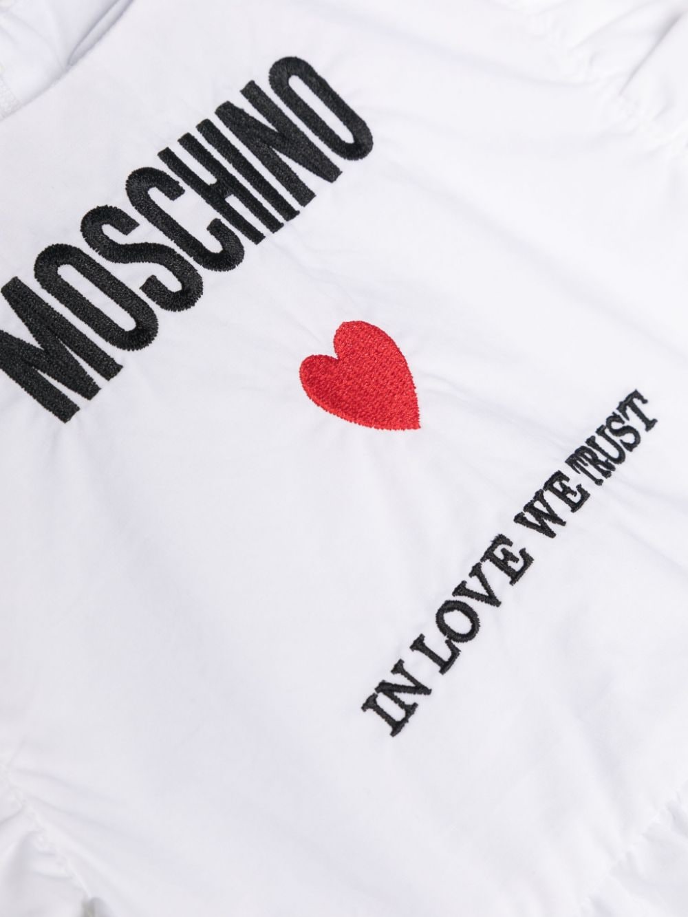 Moschino Kids abito con logo