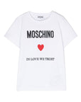 Moschino Kids t-shirt with embroidery