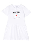 Moschino Kids abito a maniche corte