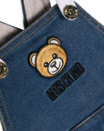 Moschino Kids denim overalls