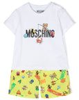 Moschino Kids completo t-shirt e shorts