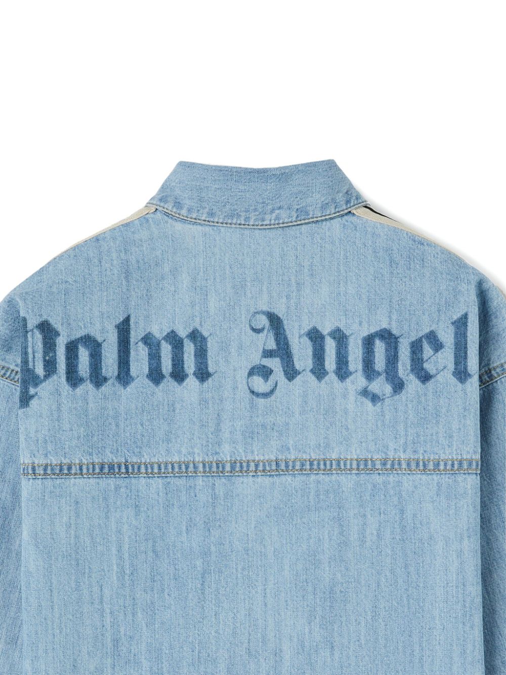 Palm Angels Kids camicia in jeans